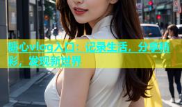 糖心vlog入口：记录生活，分享精彩，发现新世界