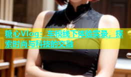 糖心Vlog：车模线下体验实录，探索时尚与科技的交融