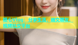 糖心Vlog：分享生活，结交朋友，视频社交平台