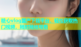 糖心vlog国产下载平台，轻松获取热门视频，随时随地观看