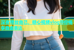 深夜释放自己，糖心视频vlog带你畅享自由表达