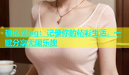 糖心Vlog：记录你的精彩生活，一键分享无限乐趣
