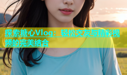 探索糖心Vlog：轻松交友与精彩视频的完美结合