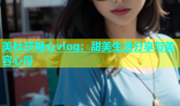 美杜莎糖心vlog：甜美生活分享与美容心得