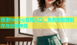探索txvlog官网入口：免费短视频制作与分享神器