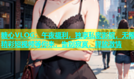 糖心VLOG：午夜福利，独享私密影院，无限精彩短视频等你来，告别寂寞，释放激情