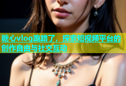 糖心vlog跑路了，探索短视频平台的创作自由与社交互动