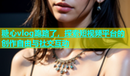 糖心vlog跑路了，探索短视频平台的创作自由与社交互动