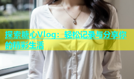 探索糖心Vlog：轻松记录与分享你的精彩生活