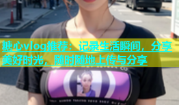 糖心vlog推荐：记录生活瞬间，分享美好时光，随时随地上传与分享