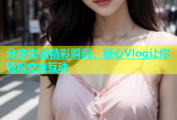分享生活精彩瞬间，糖心Vlog让你轻松交友互动