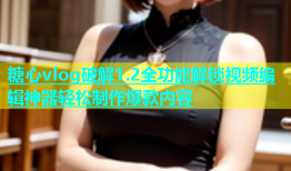 糖心vlog破解1.2全功能解锁视频编辑神器轻松制作爆款内容
