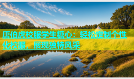 唐伯虎校服学生糖心：轻松定制个性化校服，展现独特风采