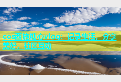 cos西施糖心vlog：记录生活，分享美好，社区互动
