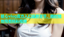 糖心vlog官方入口最新章节，随时随地观看精彩视频
