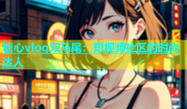 糖心vlog双马尾：短视频社区的时尚达人