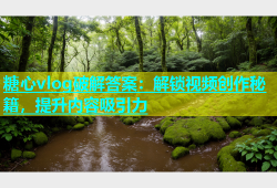 糖心vlog破解答案：解锁视频创作秘籍，提升内容吸引力