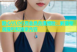 糖心VLOG充会员真假揭秘：解锁专属福利和独家内容