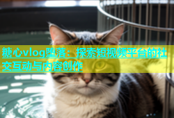 糖心vlog堕落：探索短视频平台的社交互动与内容创作