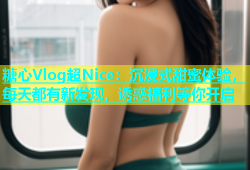 糖心Vlog超Nice：沉浸式甜蜜体验，每天都有新发现，诱惑福利等你开启