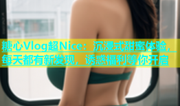 糖心Vlog超Nice：沉浸式甜蜜体验，每天都有新发现，诱惑福利等你开启