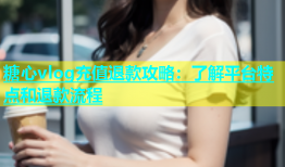 糖心vlog充值退款攻略：了解平台特点和退款流程