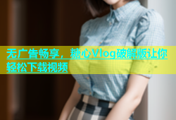 无广告畅享，糖心Vlog破解版让你轻松下载视频