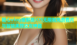 糖心vlog破解版iOS无限制免费看片与智能美颜交友神器