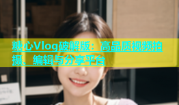 糖心Vlog破解版：高品质视频拍摄、编辑与分享平台