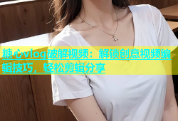 糖心vlog破解视频：解锁创意视频编辑技巧，轻松剪辑分享