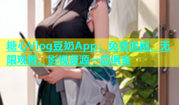 糖心Vlog豆奶App：免费追剧、无限观看、影视资源一应俱全