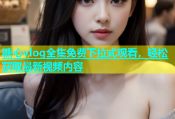 糖心vlog全集免费下拉式观看，轻松获取最新视频内容