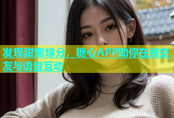 发现甜蜜缘分，糖心APP助你在线交友与语音互动