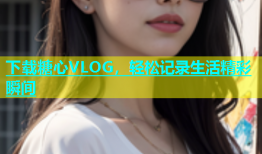 下载糖心VLOG，轻松记录生活精彩瞬间