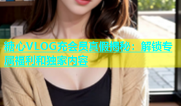 糖心VLOG充会员真假揭秘：解锁专属福利和独家内容