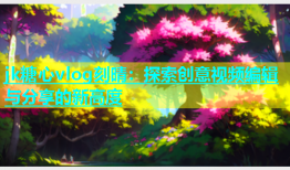 jk糖心vlog刻晴：探索创意视频编辑与分享的新高度