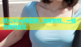 糖心Vlog鸡蛋饼：独家教程，一键收藏网盘见