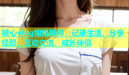 糖心vlog姐姐导师，记录生活，分享经验，互动交流，成长伴侣
