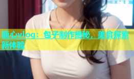 糖心vlog：包子制作揭秘，美食探索新体验
