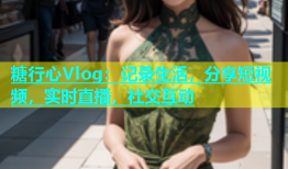 糖行心Vlog：记录生活，分享短视频，实时直播，社交互动