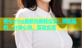 糖心vlog最新兑换码论坛：领取福利，分享心得，互动交流