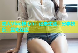 成人Vlog糖心h：记录生活，分享快乐，互动社区