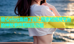 糖心vlog跑路了吗？探索短视频平台的神秘事件和娱乐功能