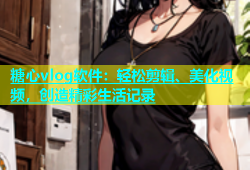 糖心vlog软件：轻松剪辑、美化视频，创造精彩生活记录