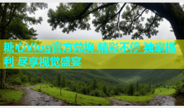 糖心Vlog官方兑换 精彩不停 独家福利 尽享视觉盛宴