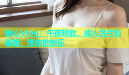 糖心Vlog：午夜释放，成人污片短视频，懂你的快乐