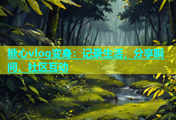 糖心vlog变身：记录生活，分享瞬间，社区互动