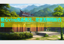 糖心vlog免会员污，尽享无限精彩内容