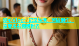 糖心Vlog：记录生活，剪辑创作，享受多彩视频世界