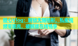 糖心Vlog：解锁无限精彩，私密视频零距离，破解版在线畅享